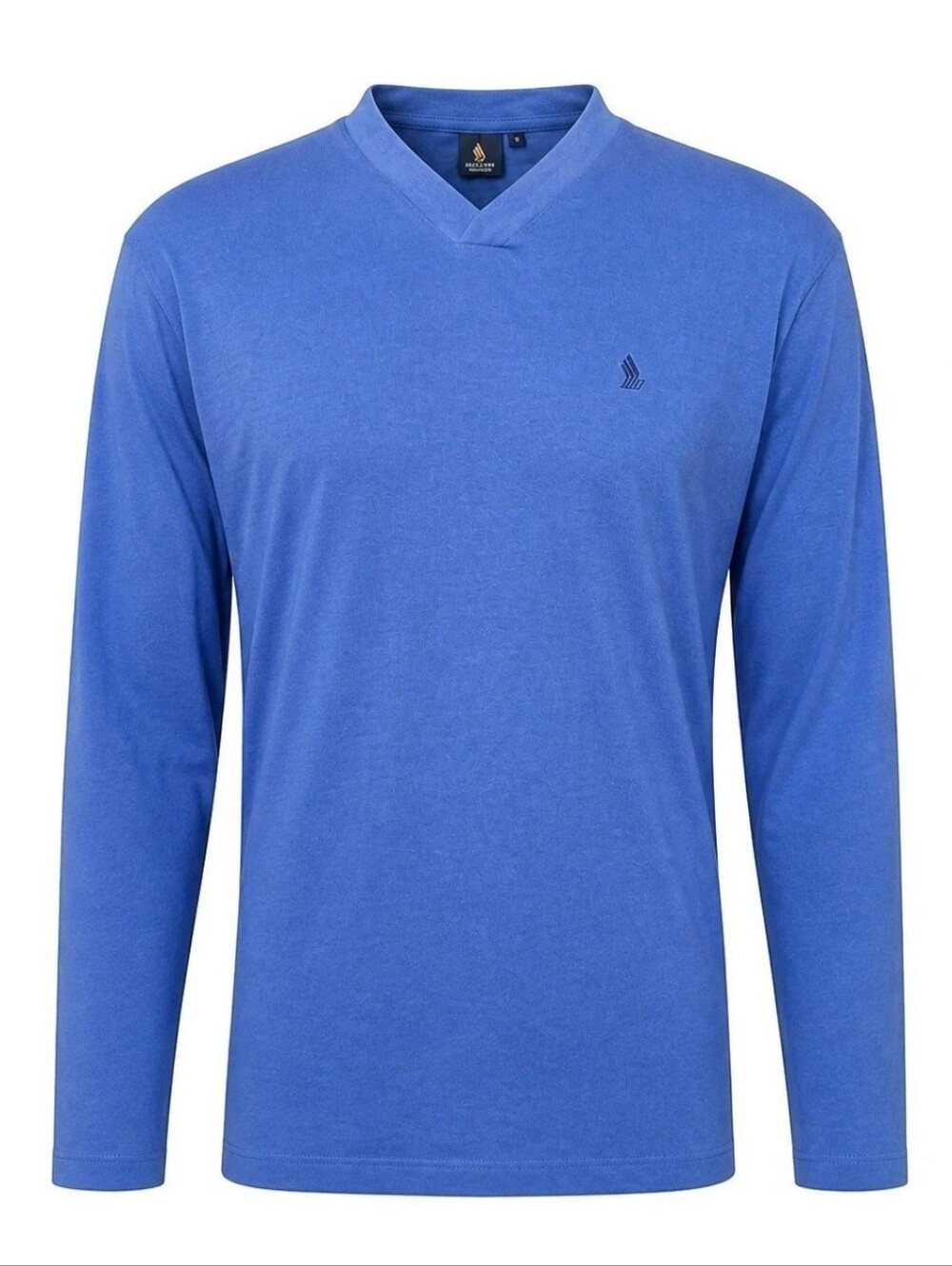 Givenchy Sweater Mens Large Blue Cotton Blend Pullover V-Neck Dad Preppy